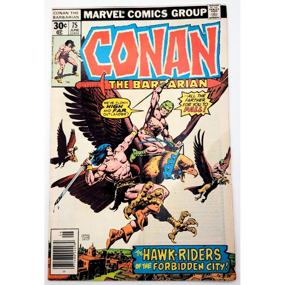 CONAN THE BARBARIAN #199 (1977) / VF / CONAN NEWSSTAND BRONZE AGE MARVEL
